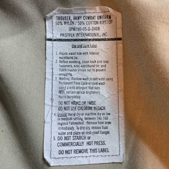 Two Pairs of Army Combat Uniform Trousers (Digital Camo) - Picture 16 of 16